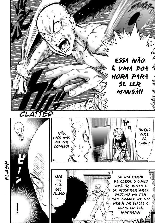 One Punch-Man Capítulo 1 – Um Soco