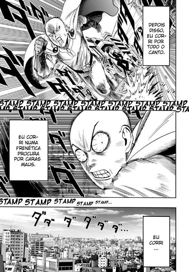 One Punch-Man Capítulo 1 – Um Soco