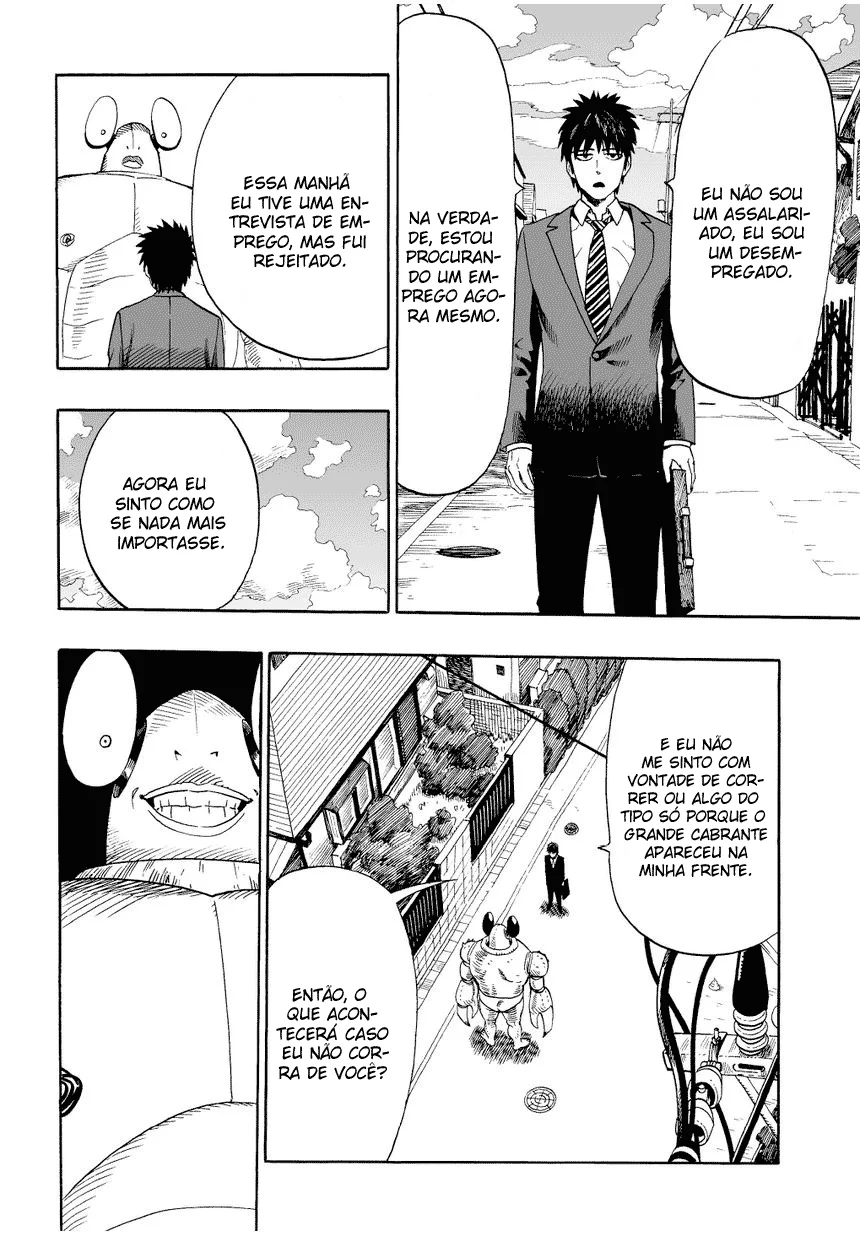 One Punch-Man Capítulo 1 – Um Soco