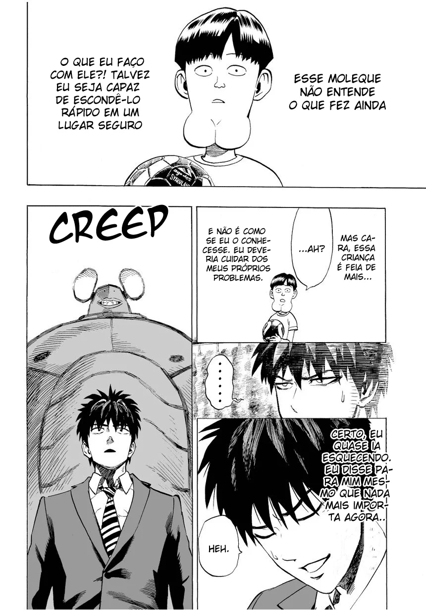 One Punch-Man Capítulo 1 – Um Soco