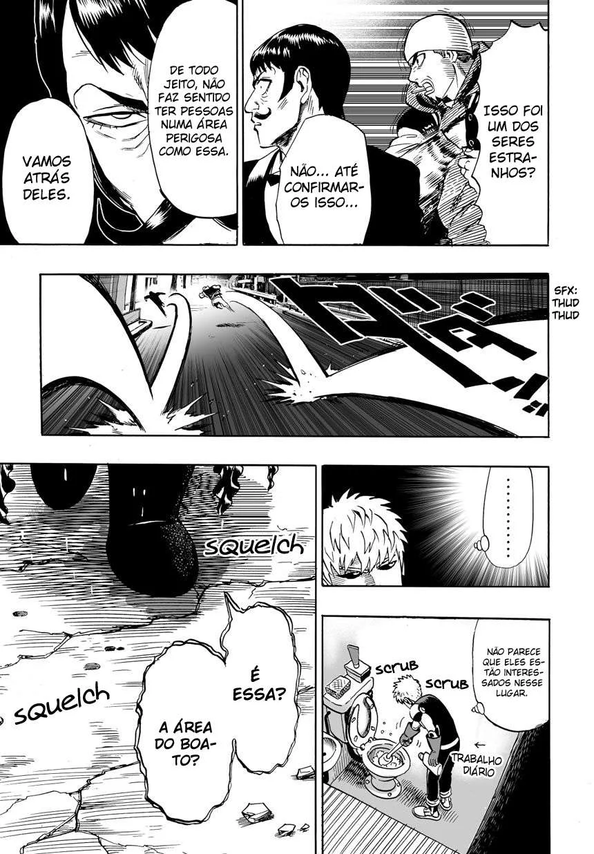 One Punch-Man Capítulo 1 – Um Soco