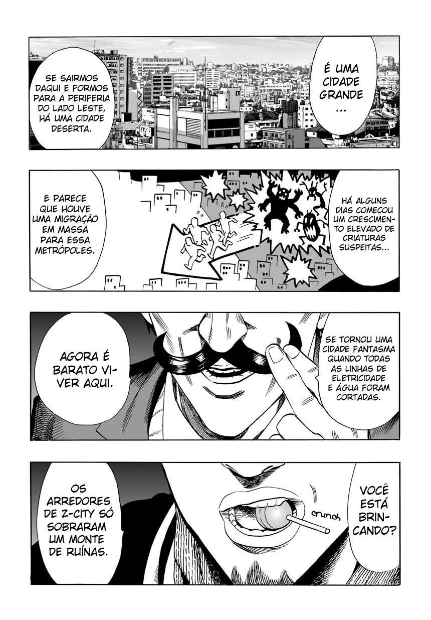 One Punch-Man Capítulo 1 – Um Soco