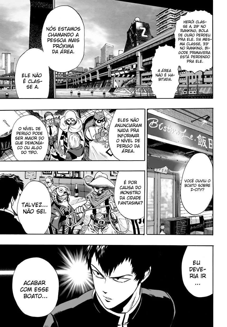 One Punch-Man Capítulo 1 – Um Soco