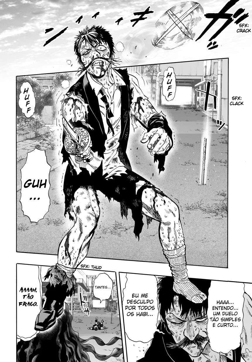 One Punch-Man Capítulo 1 – Um Soco