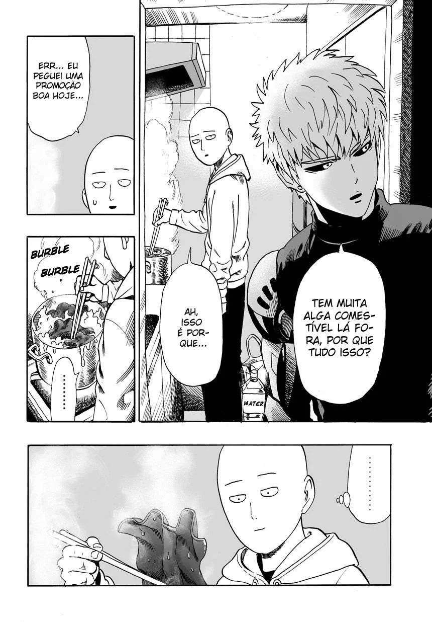 One Punch-Man Capítulo 1 – Um Soco
