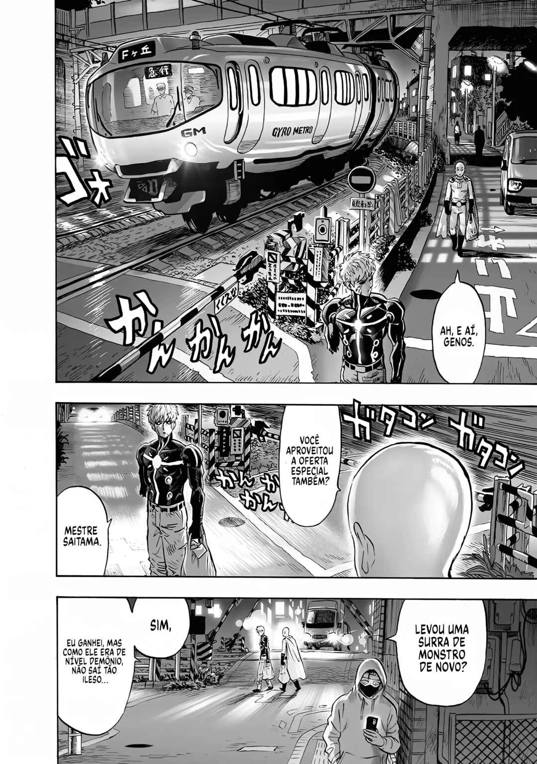 One Punch-Man Capítulo 1 – Um Soco
