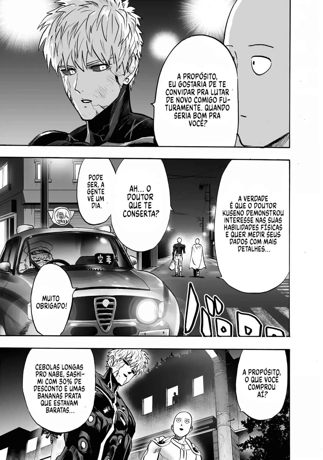 One Punch-Man Capítulo 1 – Um Soco