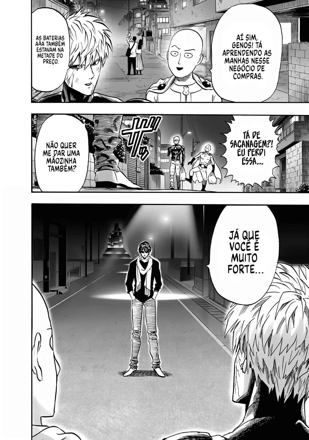 One Punch-Man Capítulo 1 – Um Soco