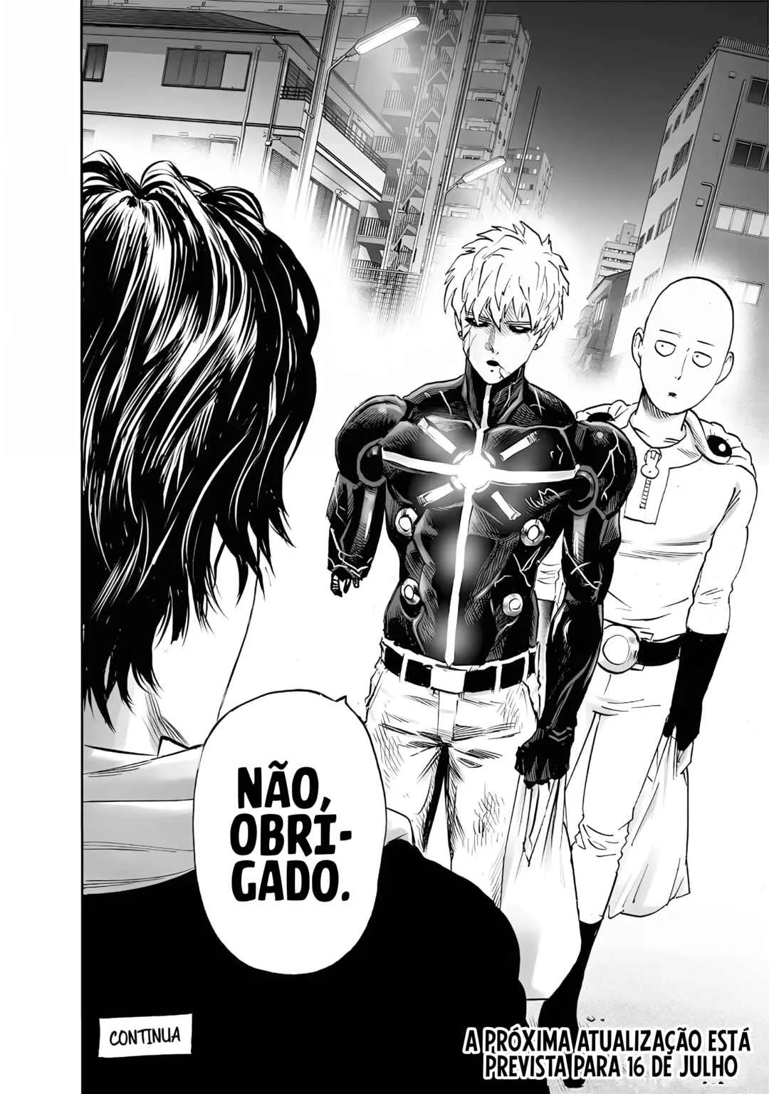 One Punch-Man Capítulo 1 – Um Soco