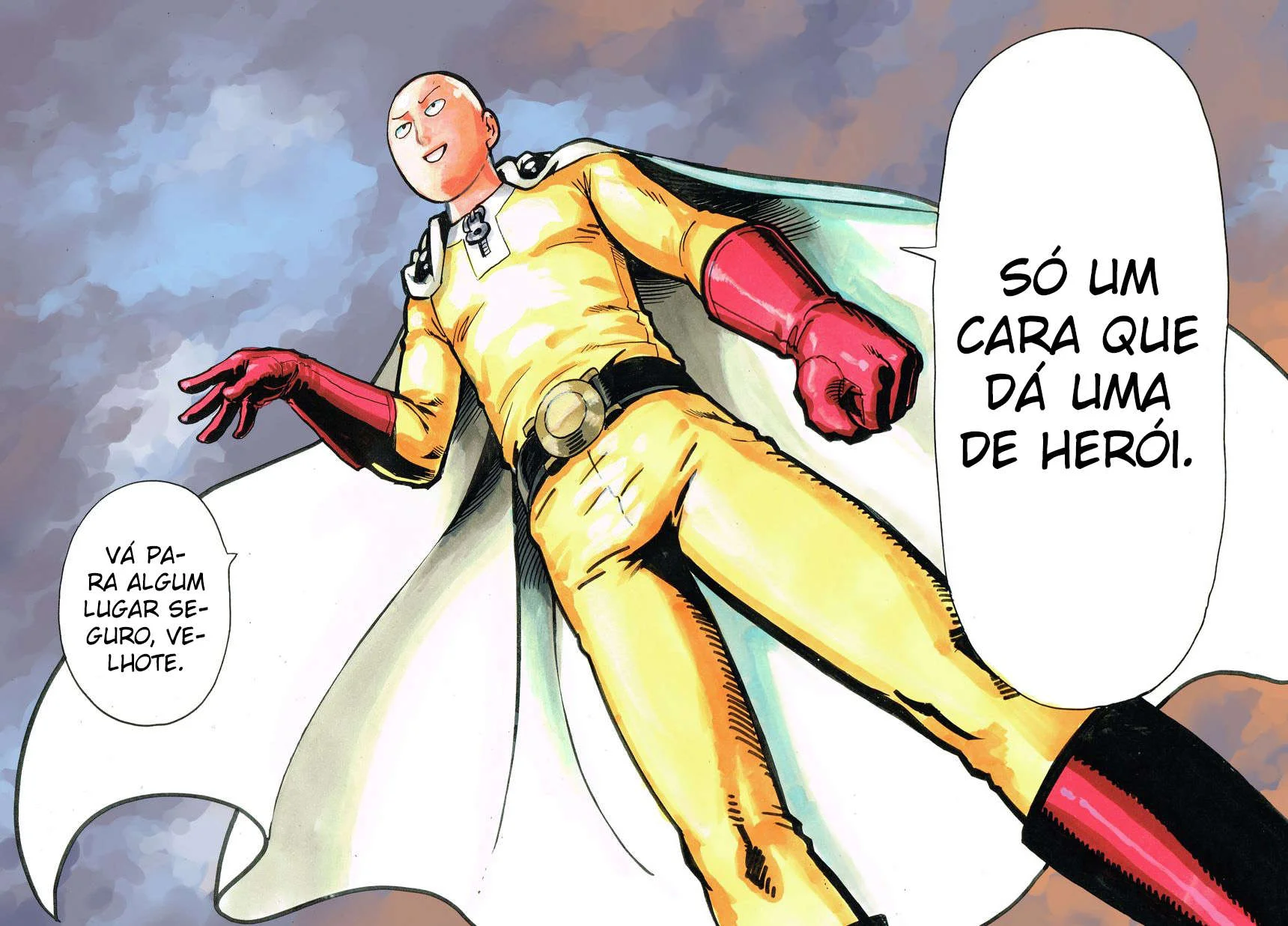 One Punch-Man Capítulo 1 – Um Soco