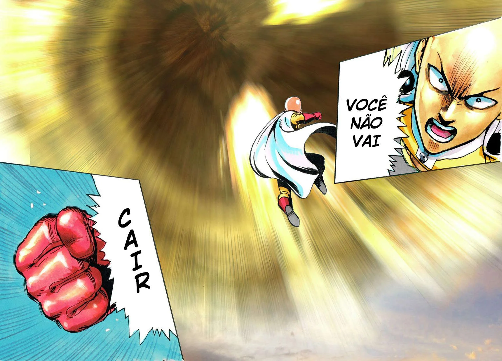 One Punch-Man Capítulo 1 – Um Soco