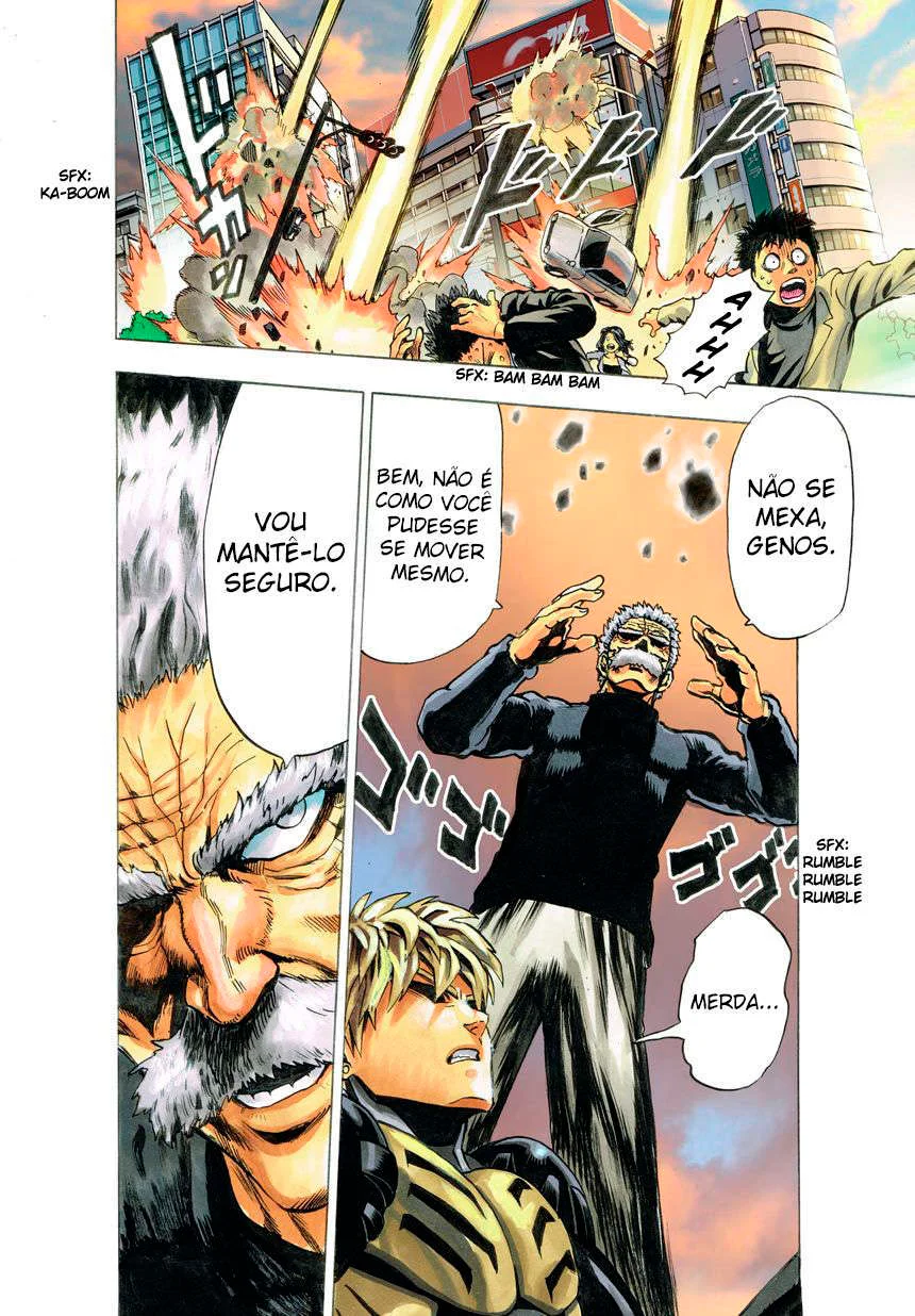 One Punch-Man Capítulo 1 – Um Soco