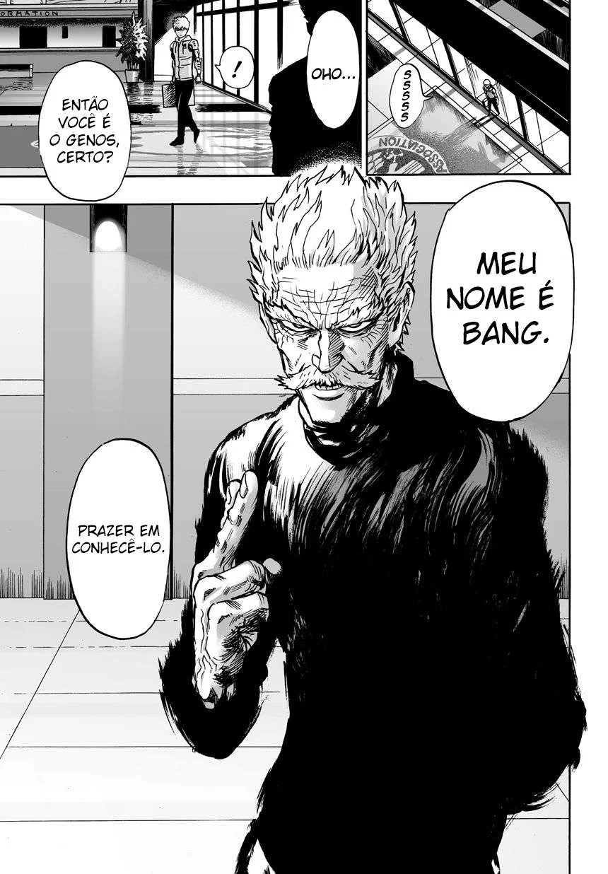One Punch-Man Capítulo 1 – Um Soco