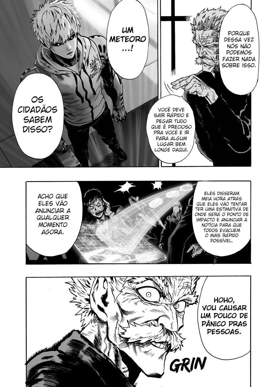 One Punch-Man Capítulo 1 – Um Soco