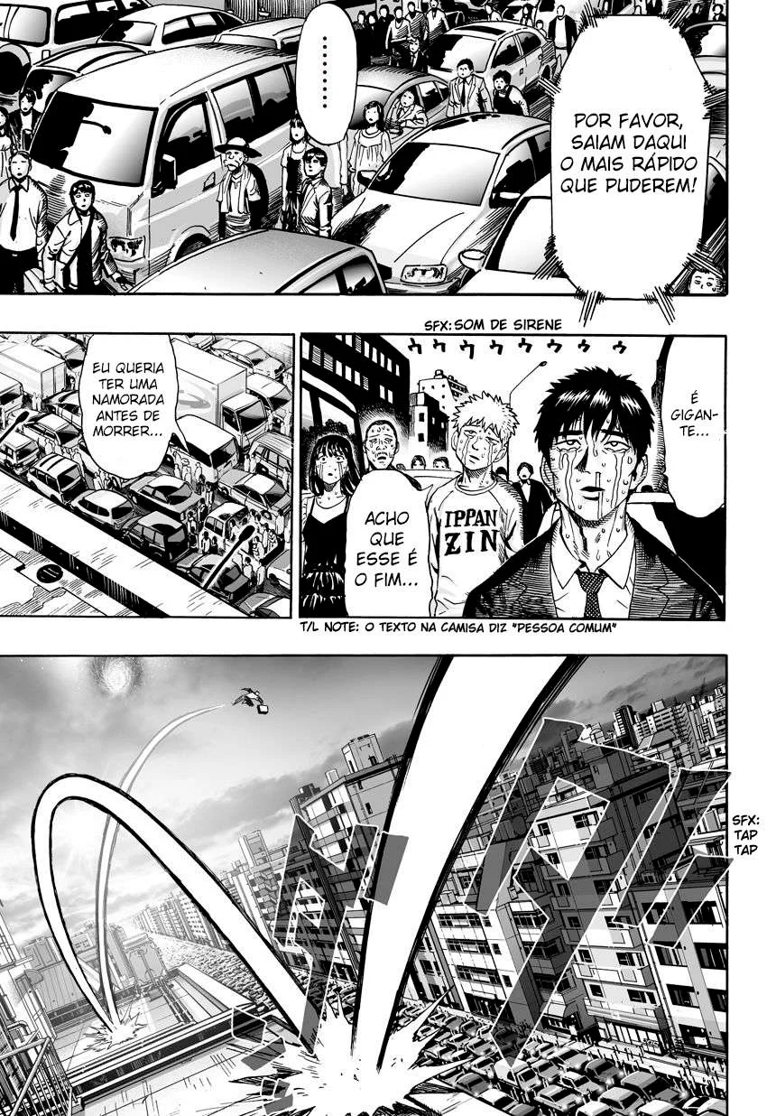 One Punch-Man Capítulo 1 – Um Soco