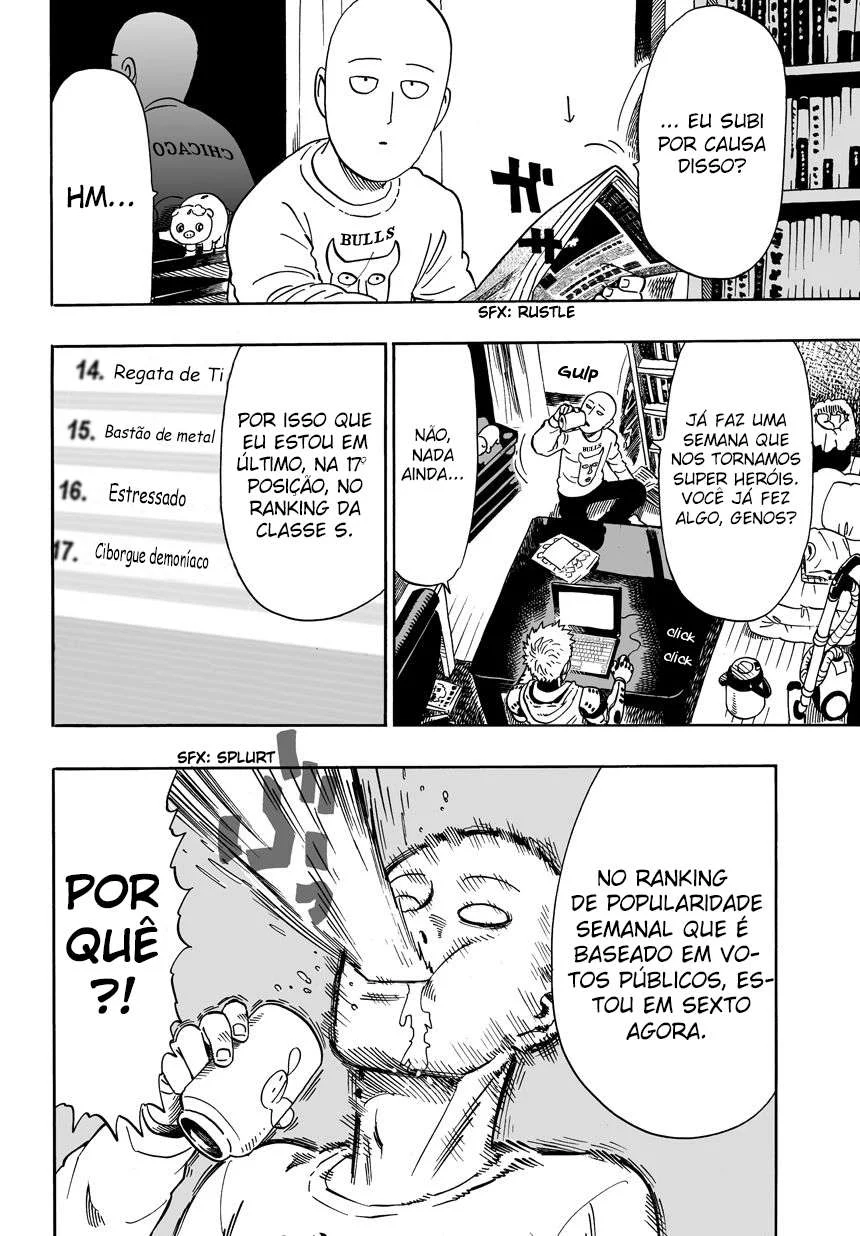 One Punch-Man Capítulo 1 – Um Soco