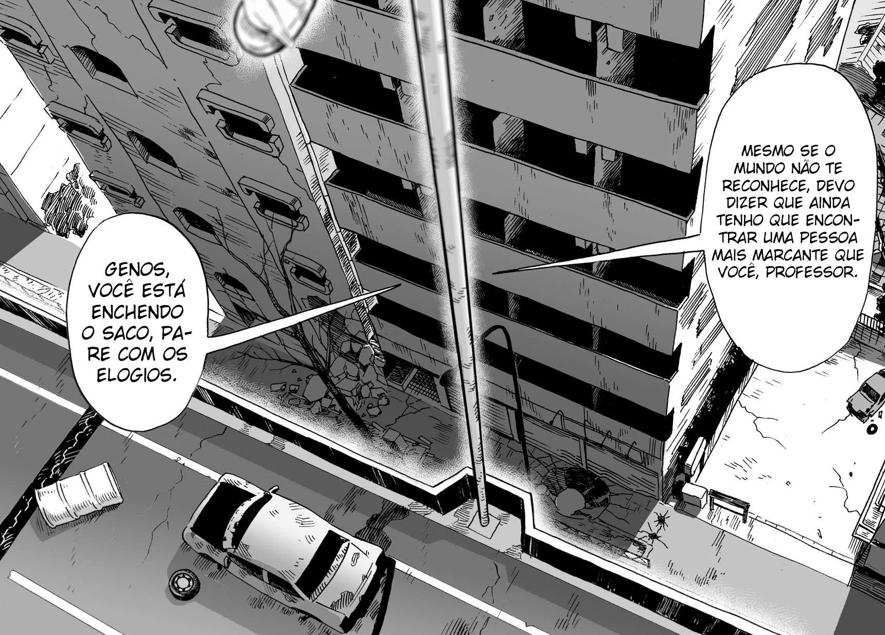 One Punch-Man Capítulo 1 – Um Soco