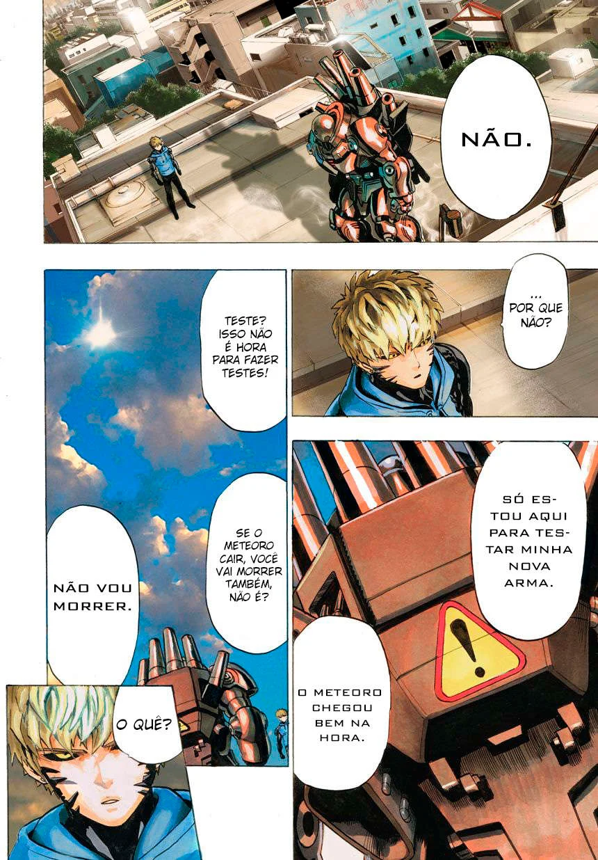 One Punch-Man Capítulo 1 – Um Soco