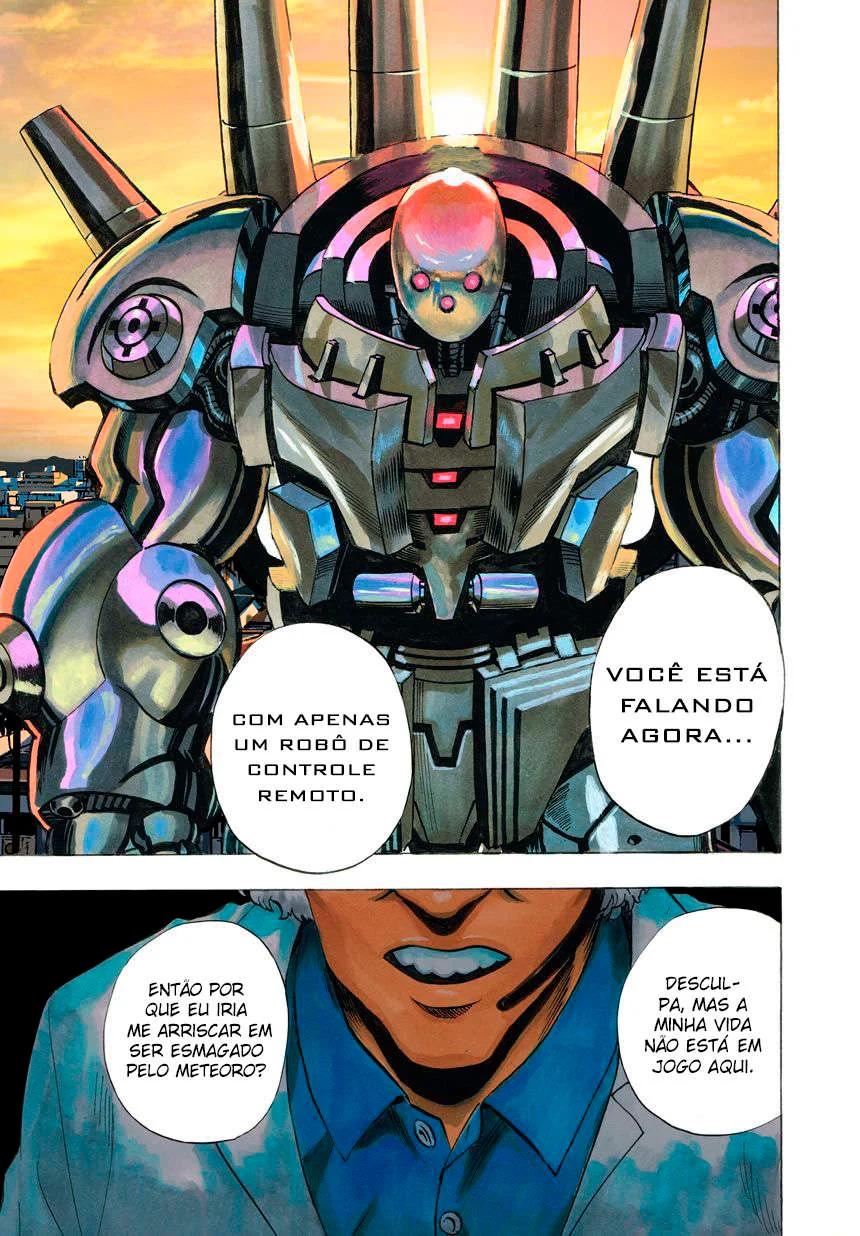 One Punch-Man Capítulo 1 – Um Soco
