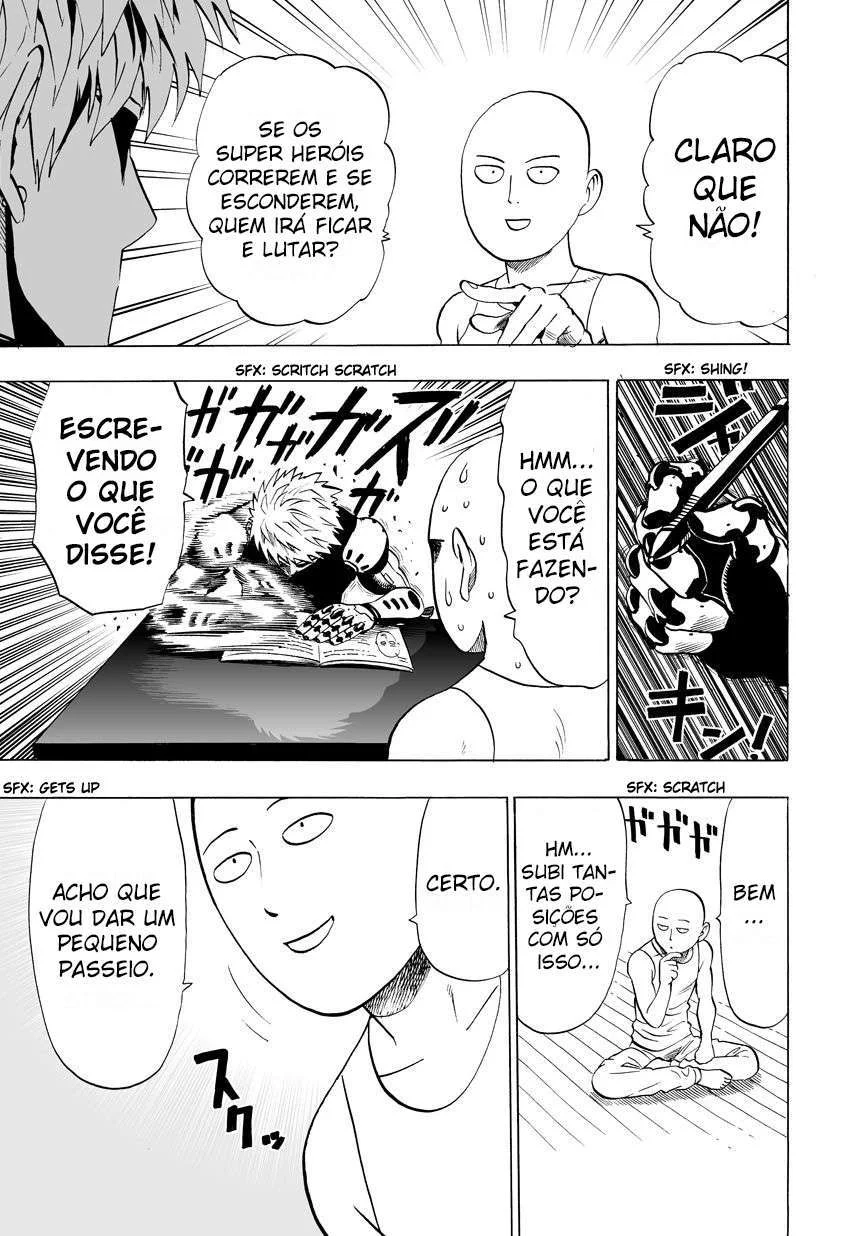 One Punch-Man Capítulo 1 – Um Soco