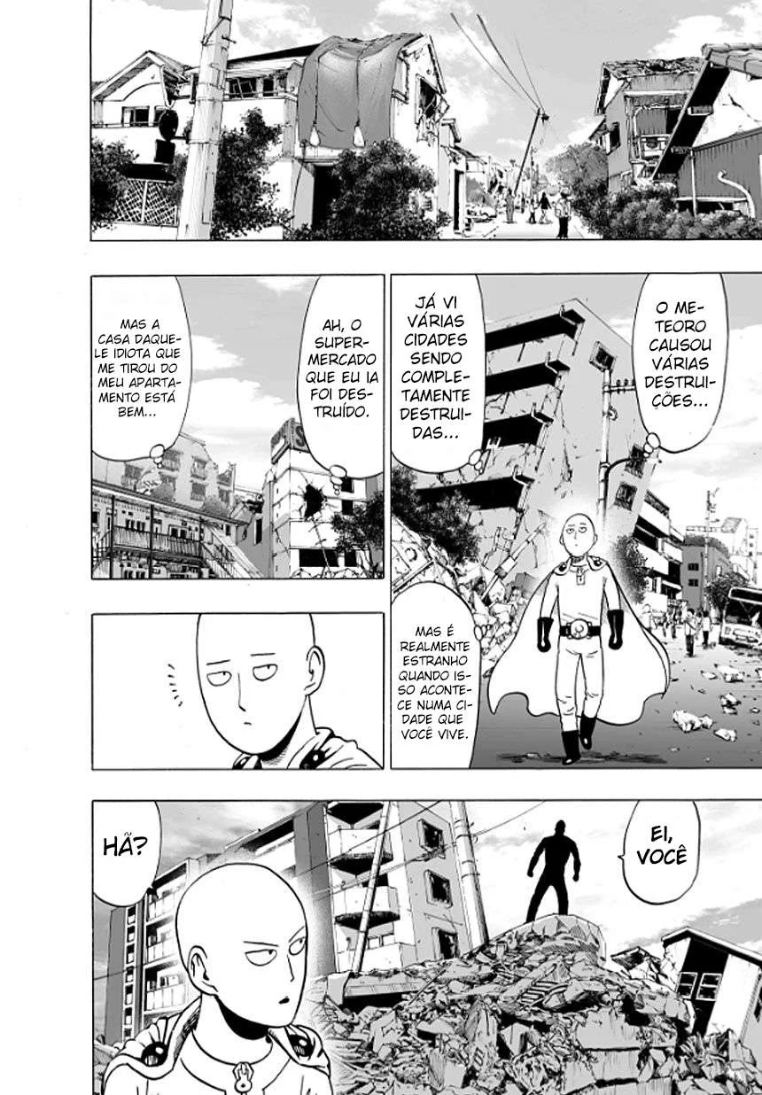 One Punch-Man Capítulo 1 – Um Soco