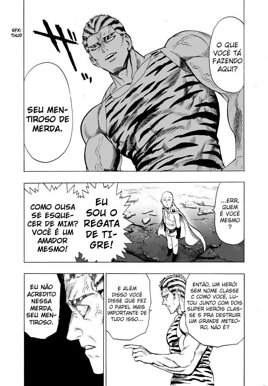 One Punch-Man Capítulo 1 – Um Soco