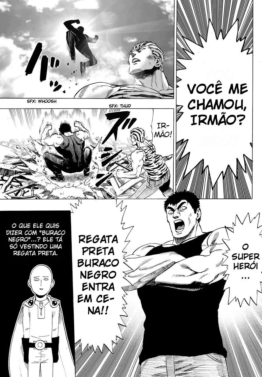 One Punch-Man Capítulo 1 – Um Soco