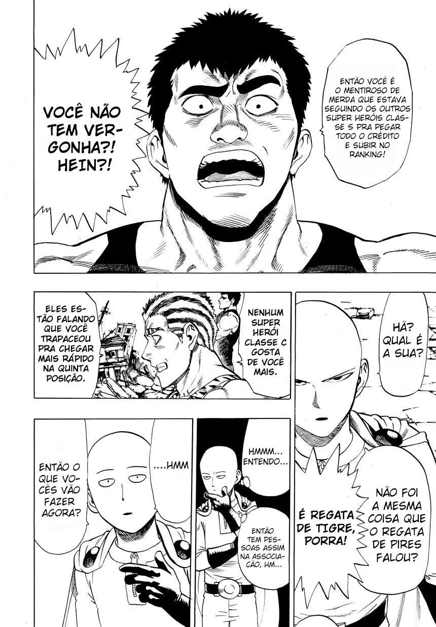One Punch-Man Capítulo 1 – Um Soco