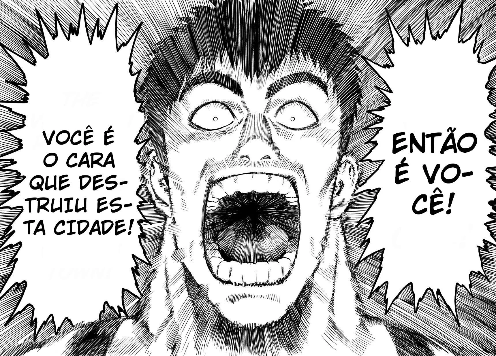 One Punch-Man Capítulo 1 – Um Soco