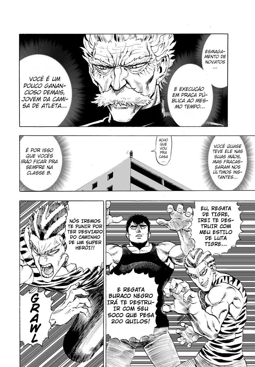 One Punch-Man Capítulo 1 – Um Soco