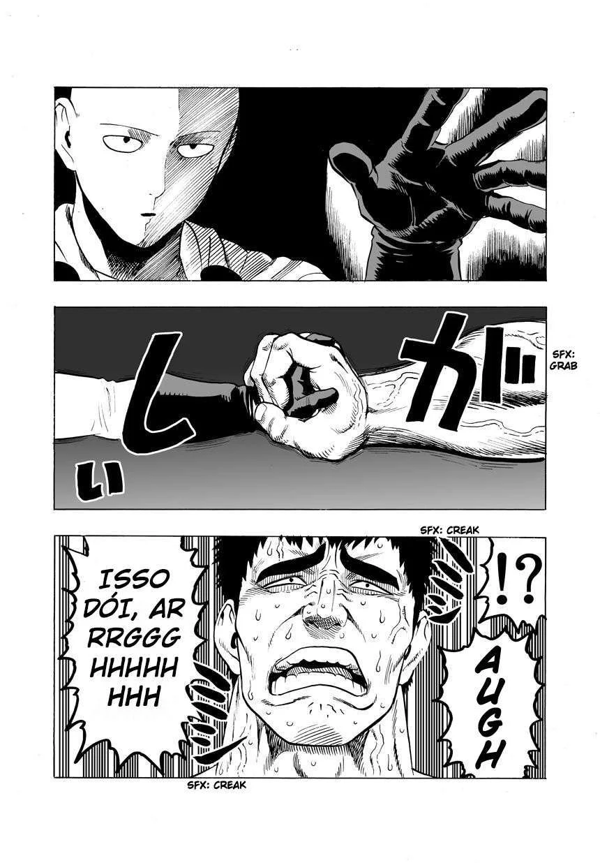 One Punch-Man Capítulo 1 – Um Soco