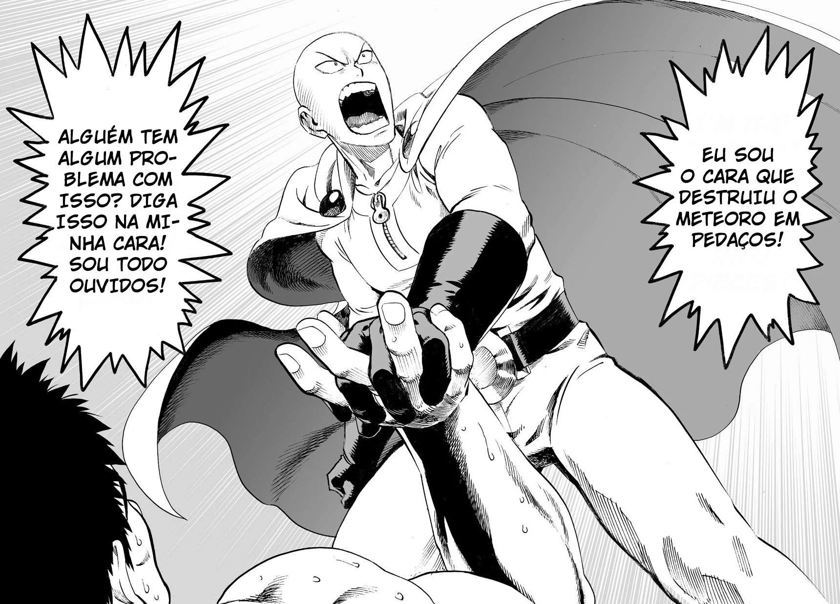 One Punch-Man Capítulo 1 – Um Soco