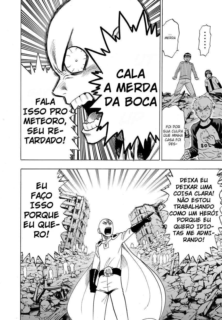 One Punch-Man Capítulo 1 – Um Soco