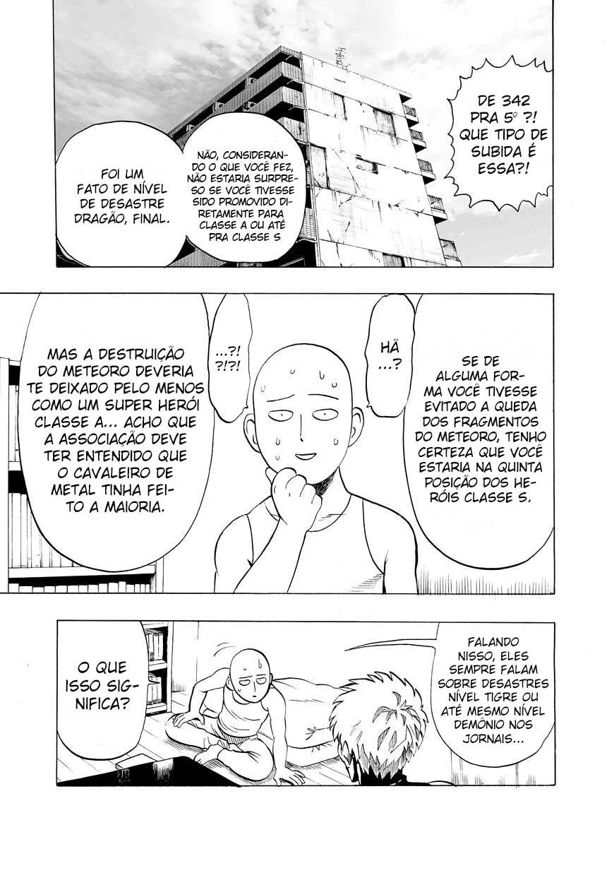 One Punch-Man Capítulo 1 – Um Soco