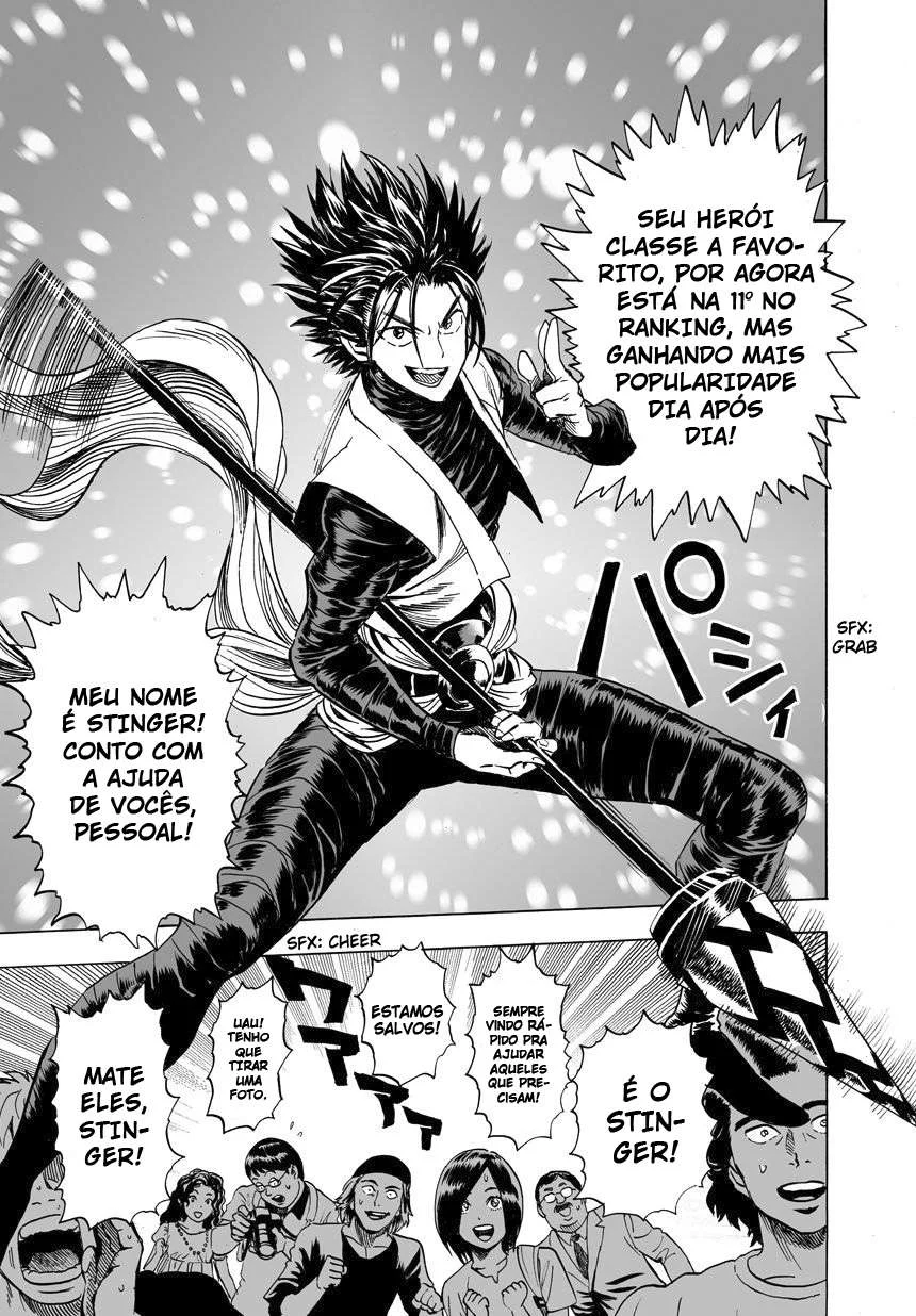 One Punch-Man Capítulo 1 – Um Soco