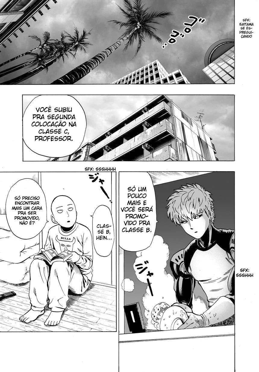 One Punch-Man Capítulo 1 – Um Soco