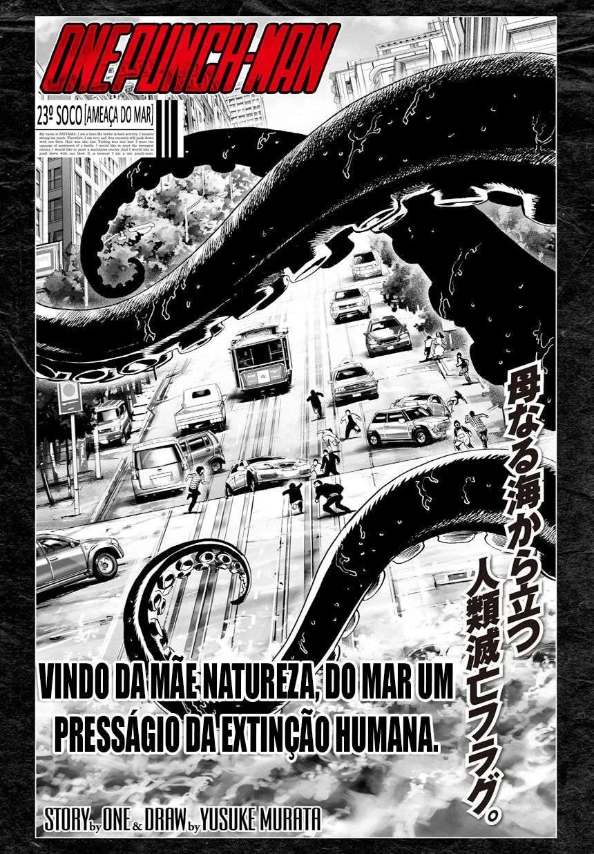One Punch-Man Capítulo 1 – Um Soco