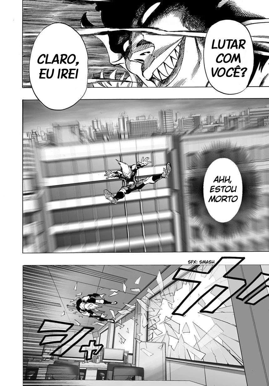One Punch-Man Capítulo 1 – Um Soco