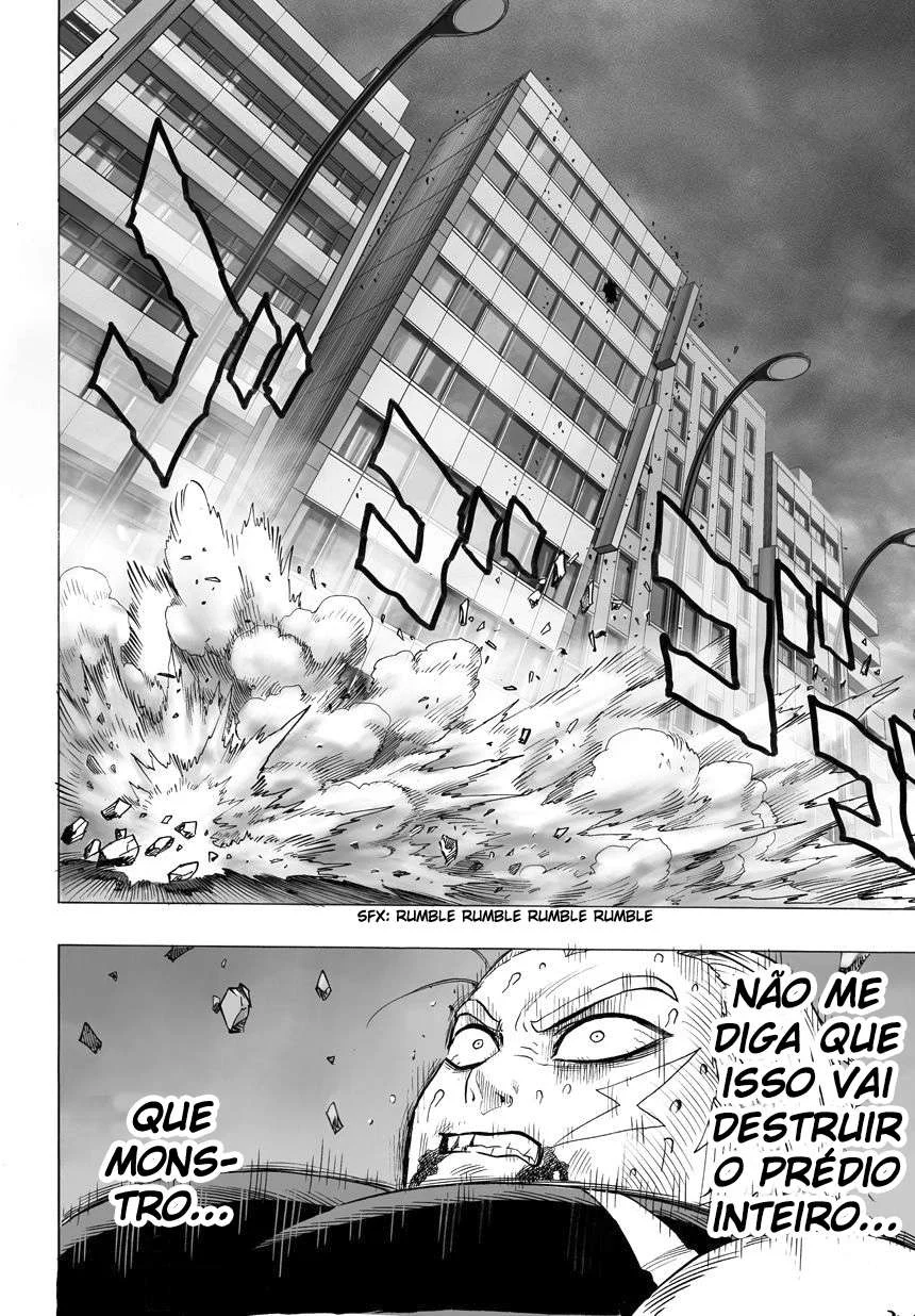 One Punch-Man Capítulo 1 – Um Soco