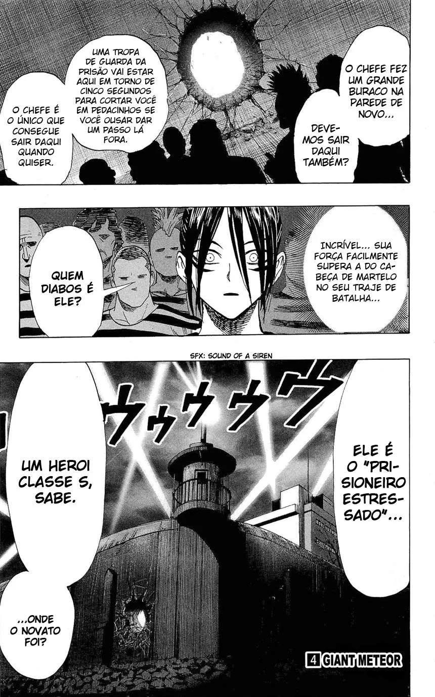 One Punch-Man Capítulo 1 – Um Soco