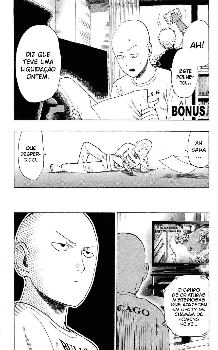 One Punch-Man Capítulo 1 – Um Soco