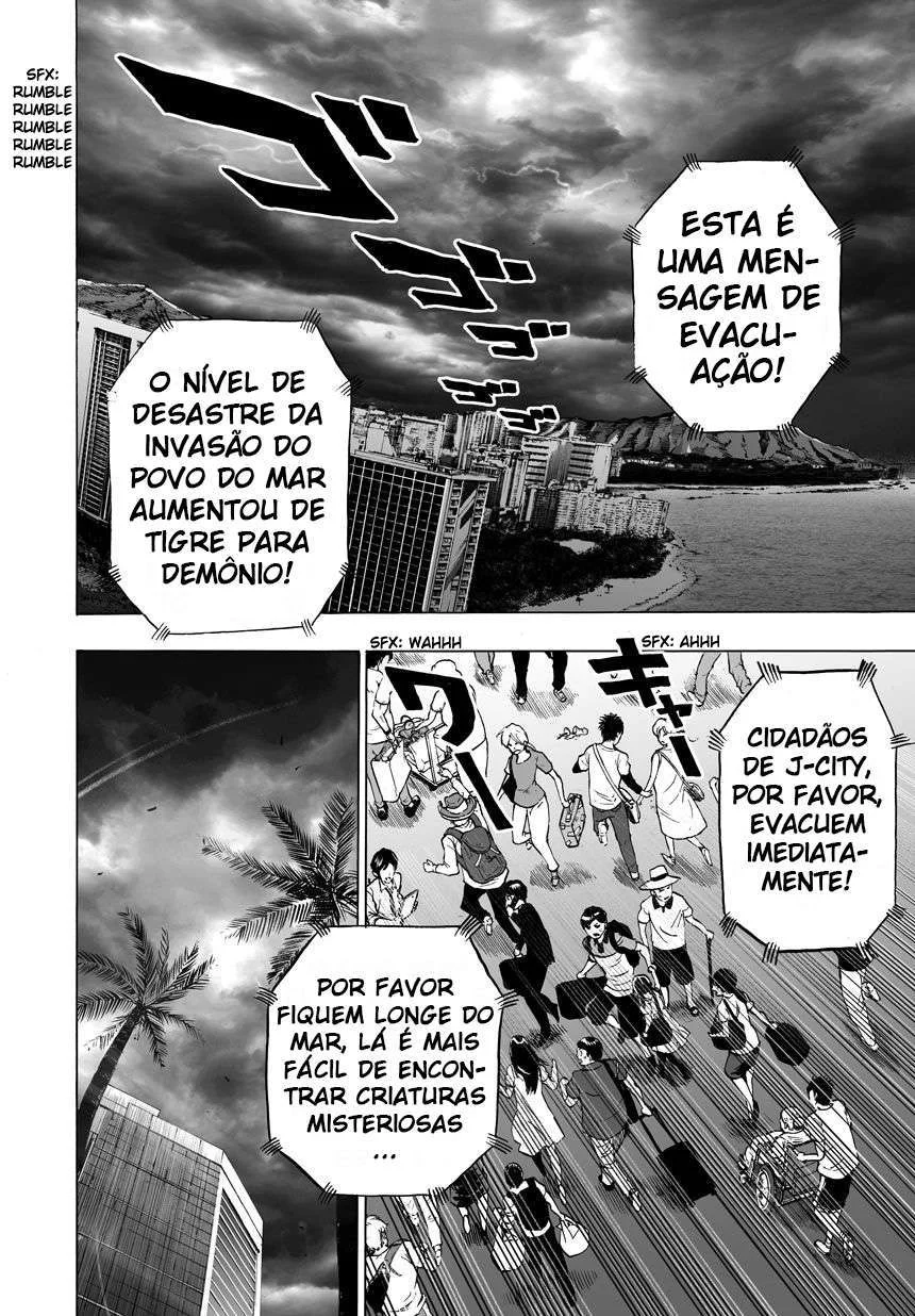 One Punch-Man Capítulo 1 – Um Soco