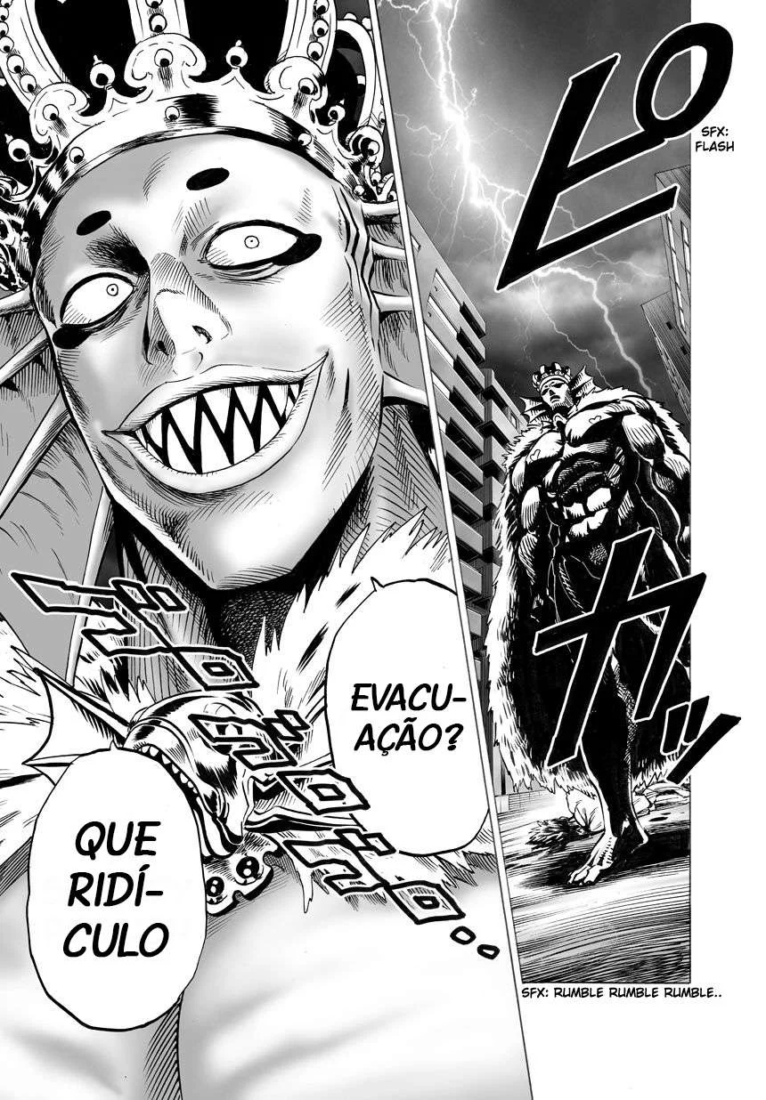 One Punch-Man Capítulo 1 – Um Soco