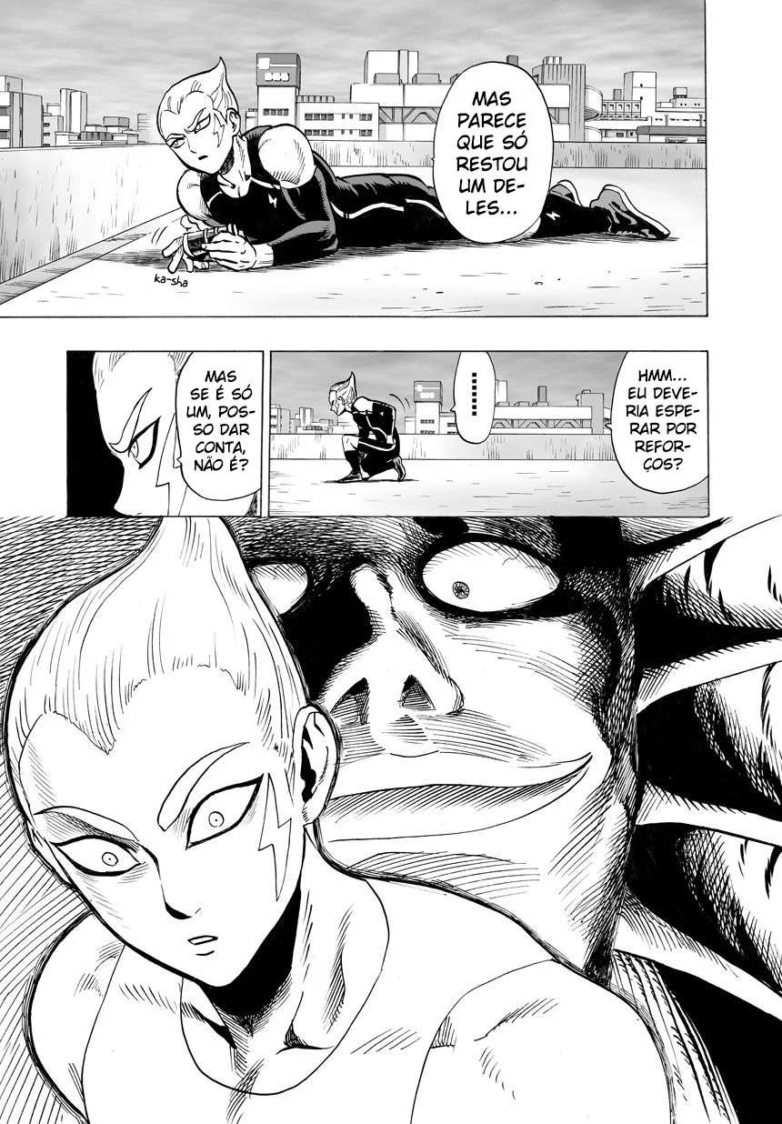 One Punch-Man Capítulo 1 – Um Soco