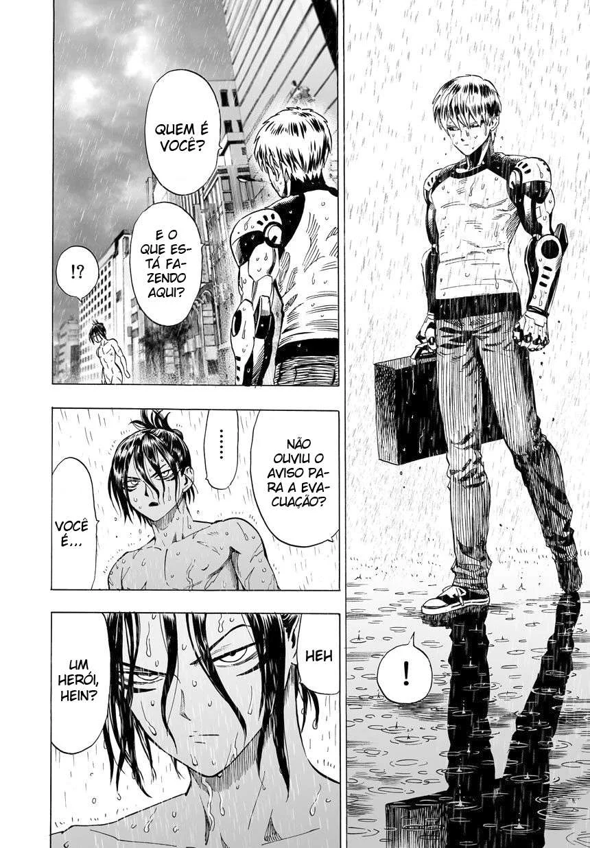 One Punch-Man Capítulo 1 – Um Soco