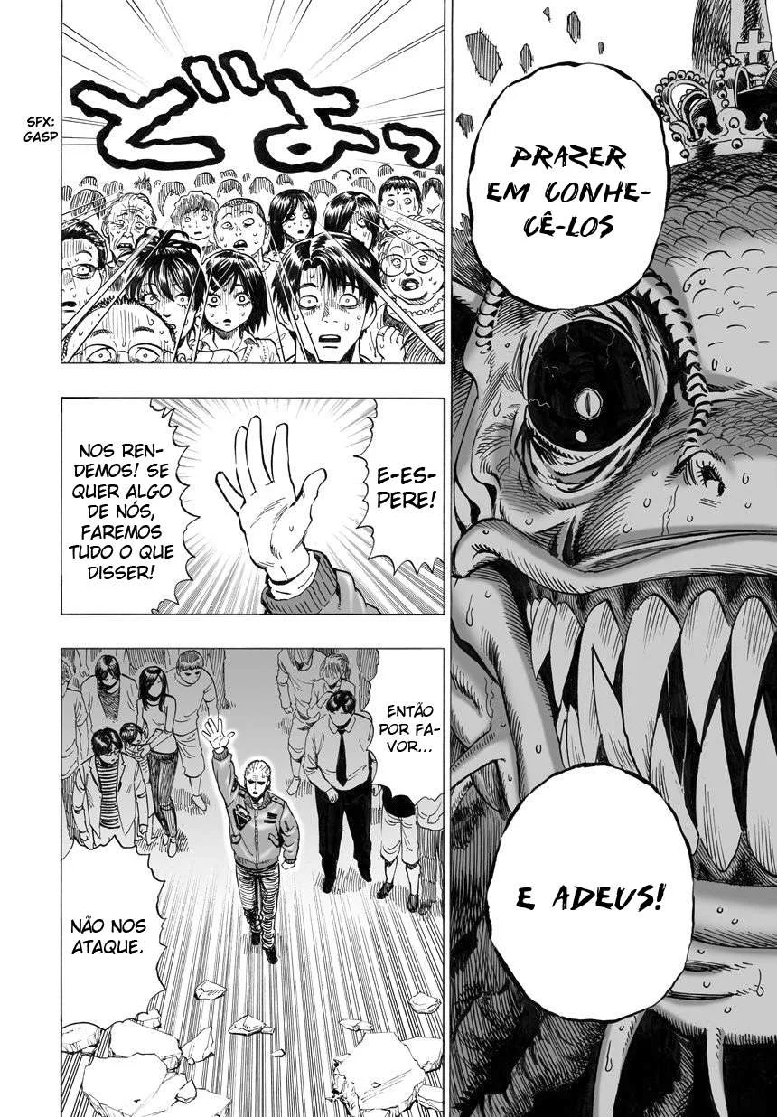 One Punch-Man Capítulo 1 – Um Soco