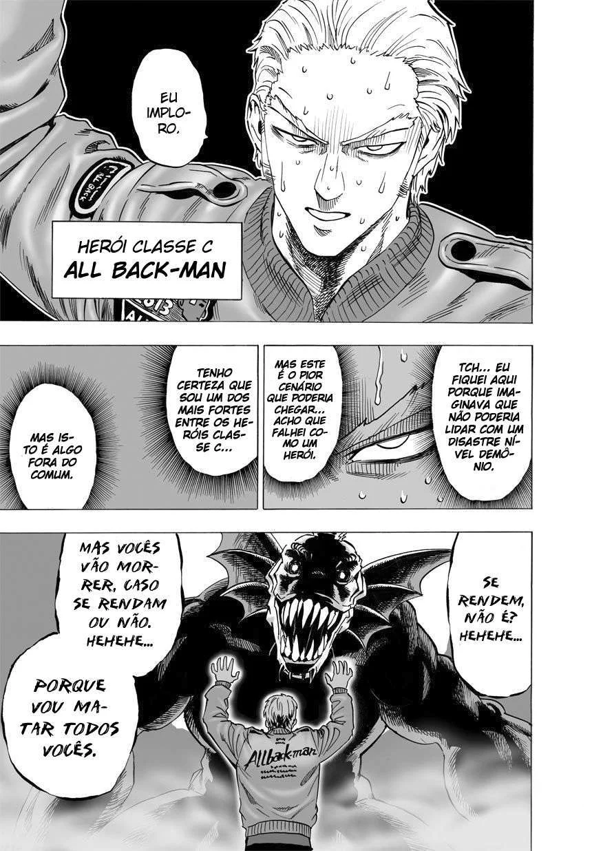 One Punch-Man Capítulo 1 – Um Soco