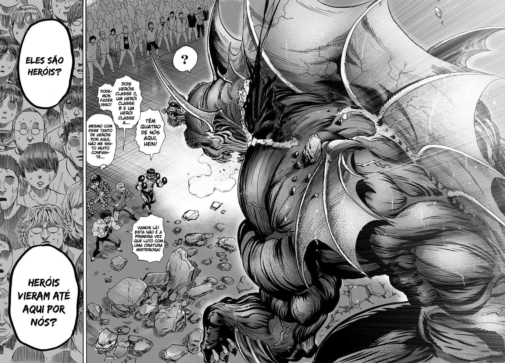 One Punch-Man Capítulo 1 – Um Soco