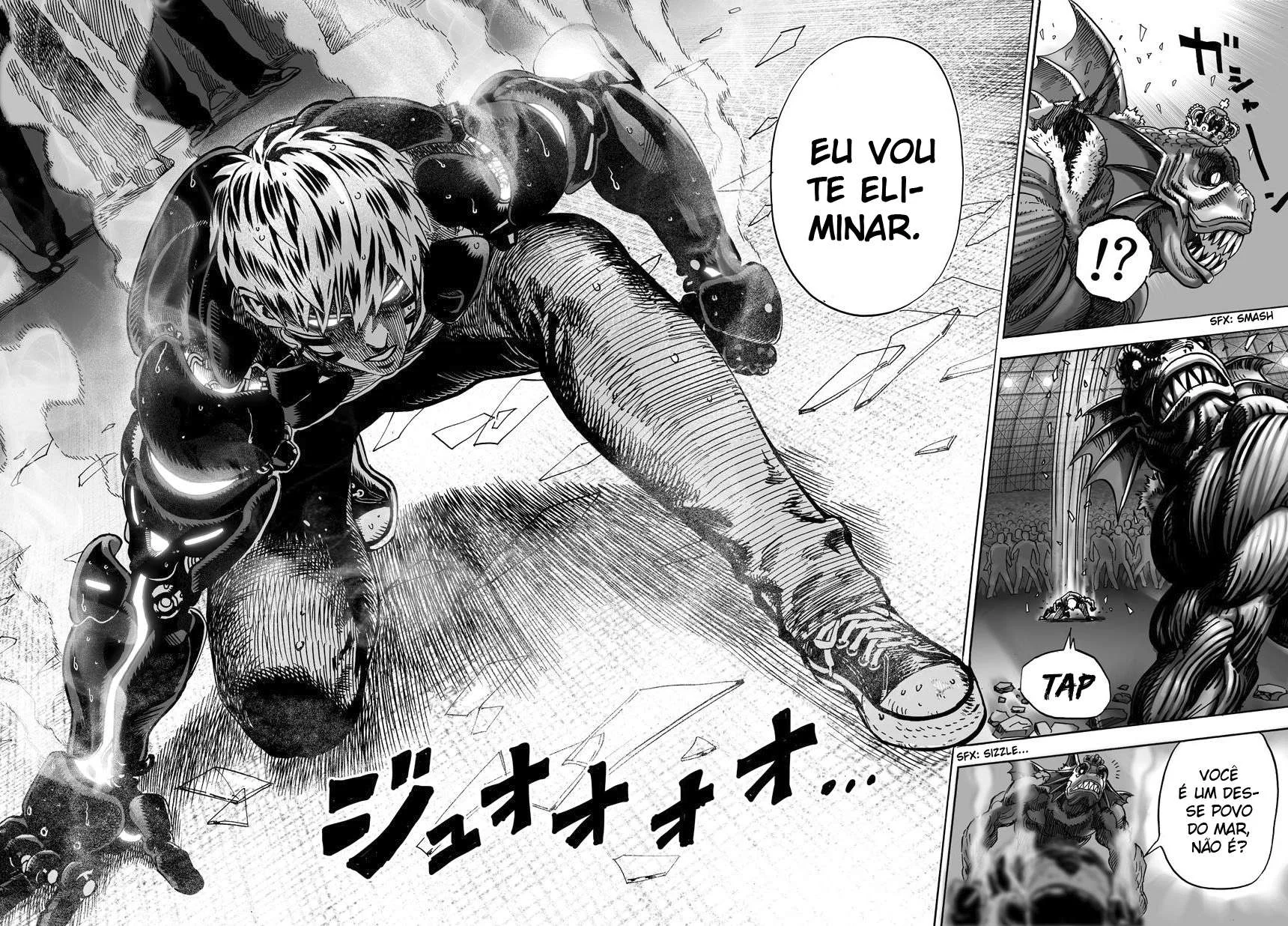 One Punch-Man Capítulo 1 – Um Soco