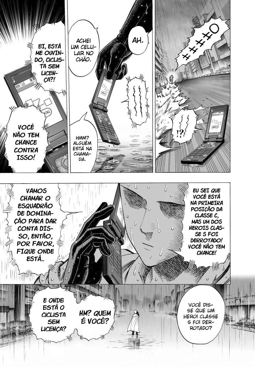 One Punch-Man Capítulo 1 – Um Soco